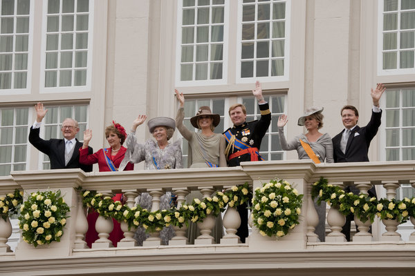 Koninklijke familie op prinsjesdag 2011